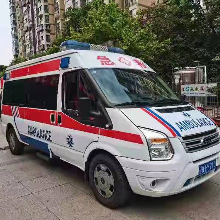睢县长途救护车护送病人返乡